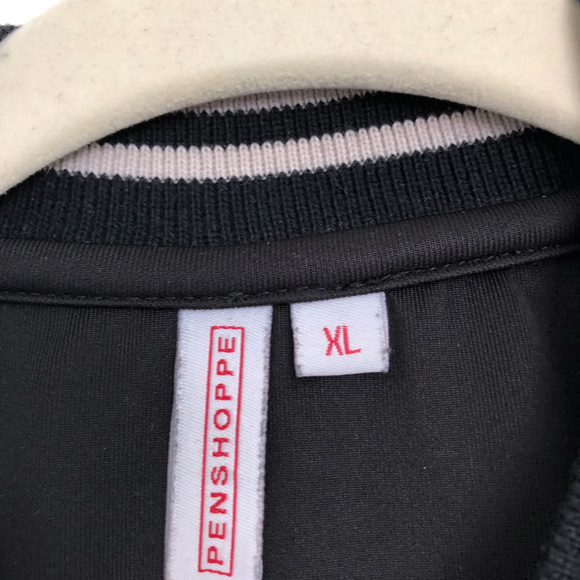 Penshoppe Black Bomber Jacket with Cool Patches - Picture 5 of 6